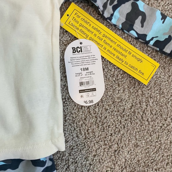 18 Month New With Tags Pajama Set 12 Month sweatshirt new with tags - Picture 8 of 8